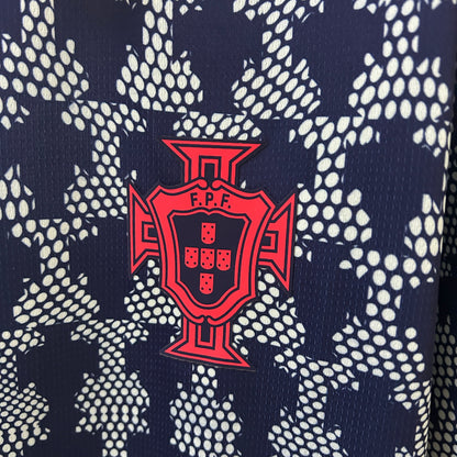 Camiseta Portugal Entrenamiento Azul 2025 Versión Fan