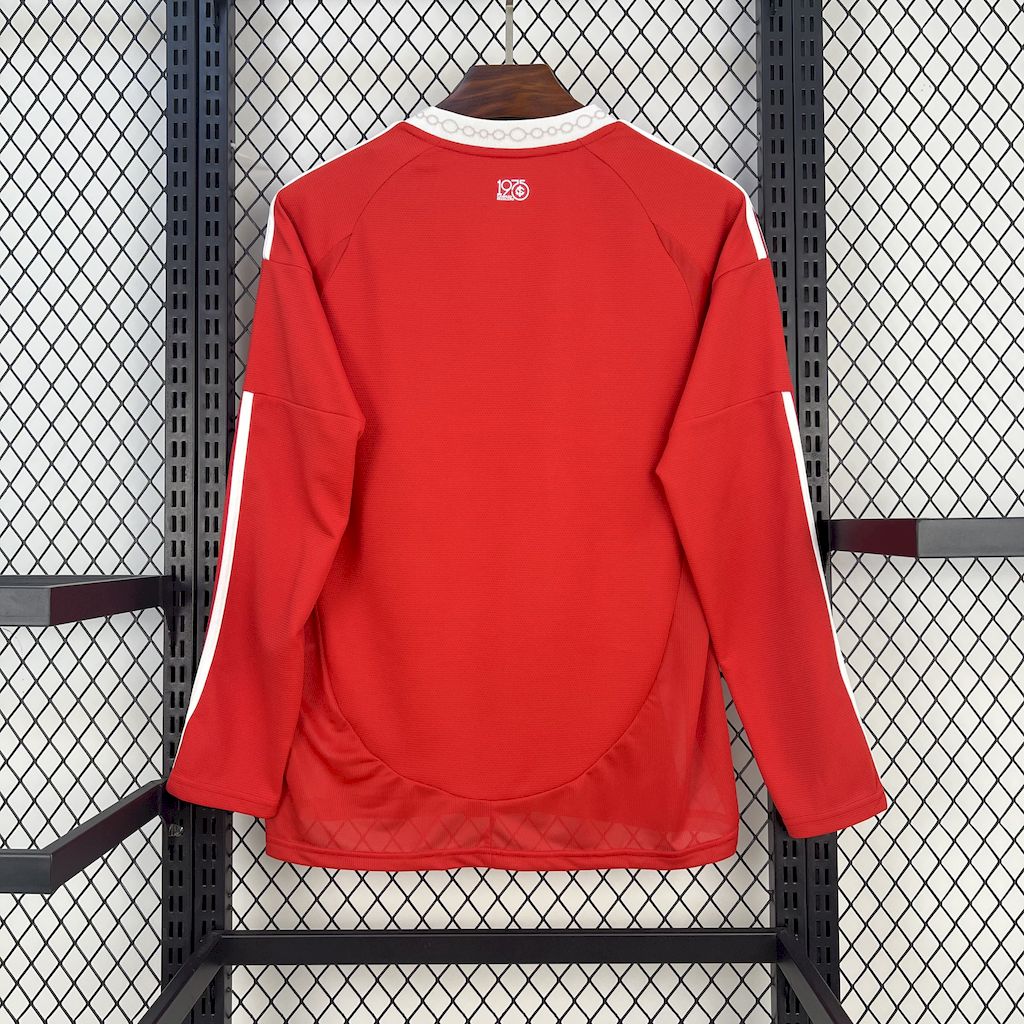 Camiseta Brasil Internacional Manga Larga Local 2025/26 Versión Fan