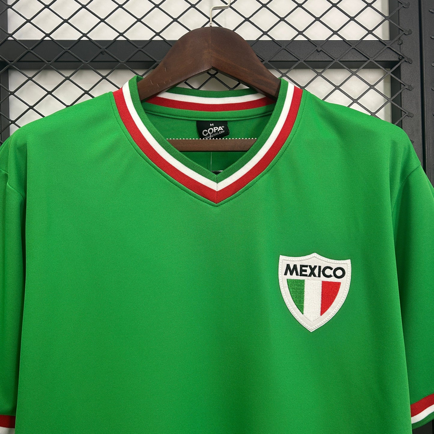 Camiseta México Local Retro 1970 Versión Fan