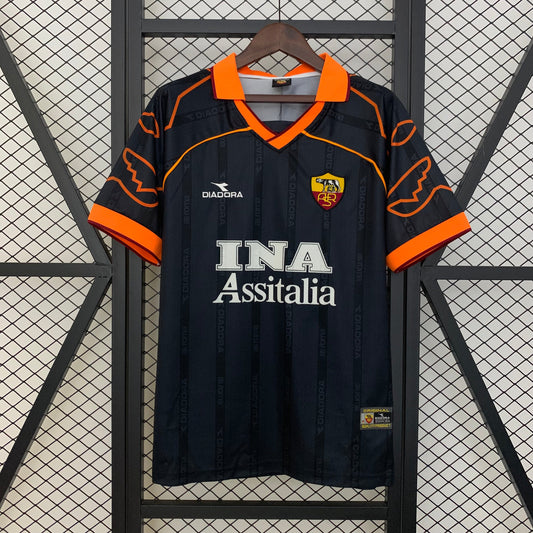 Camiseta AS Roma Visita Retro 1999/00 Versión Fan