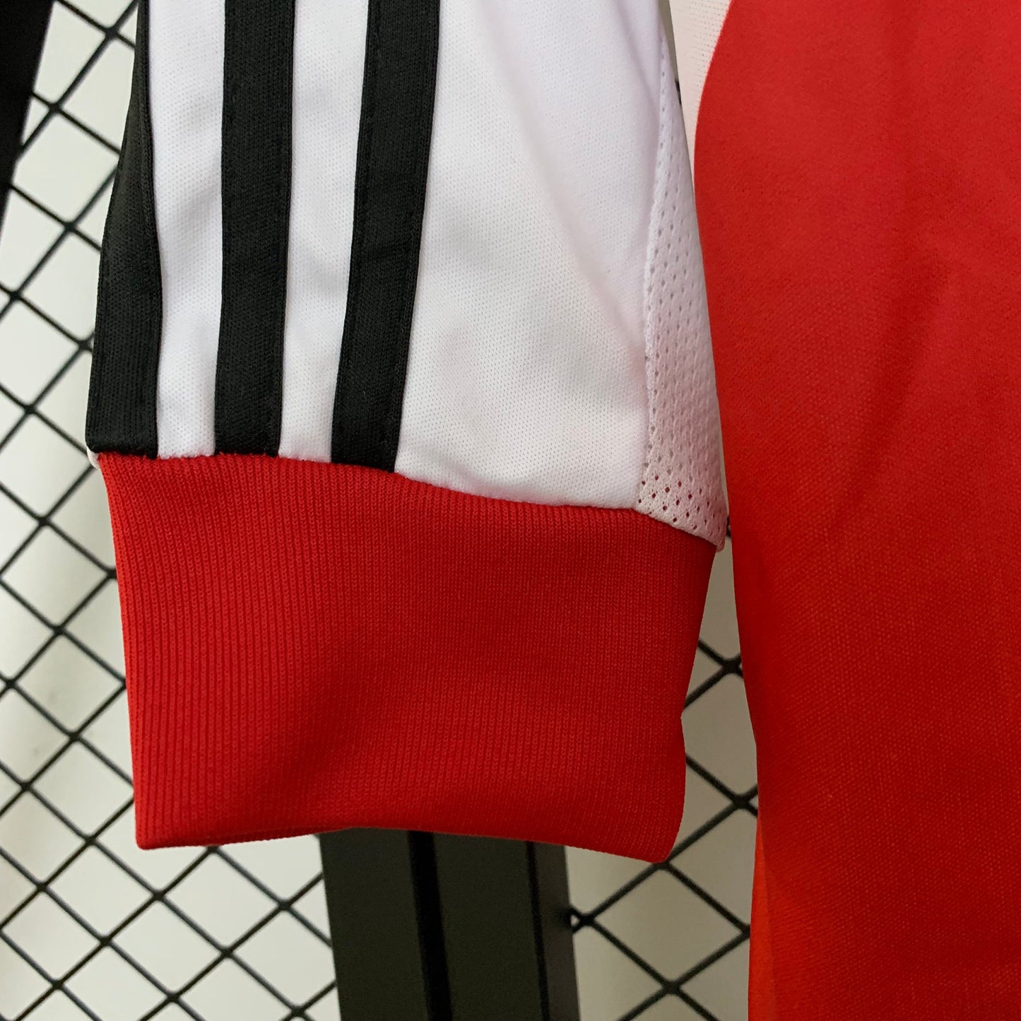 Camiseta River Plate Local Retro Manga Larga 2013/14 Versión Fan