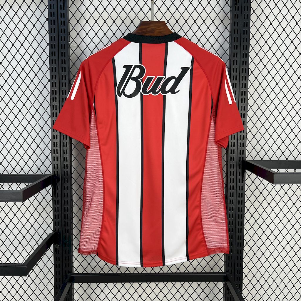Camiseta River Plate Visita Retro 2003/04 Versión Fan