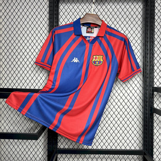 Camiseta FC Barcelona Local Europa Retro 1997/98