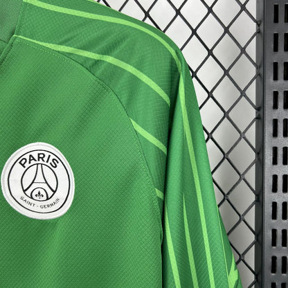 Paris Saint-Germain Portero Verde 2025/26 Manga Larga Versión Fan