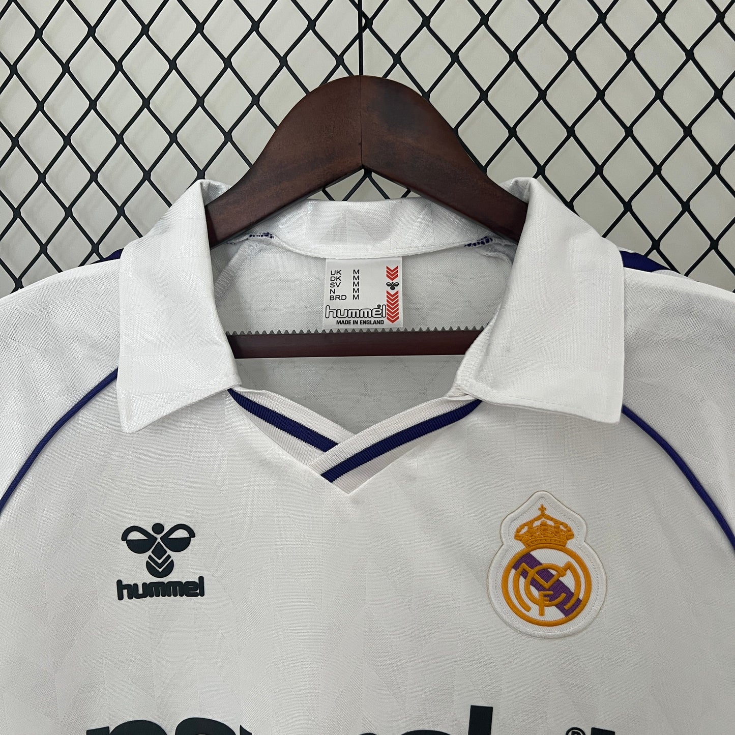 Camiseta Real Madrid Local Retro 1988 Versión Fan