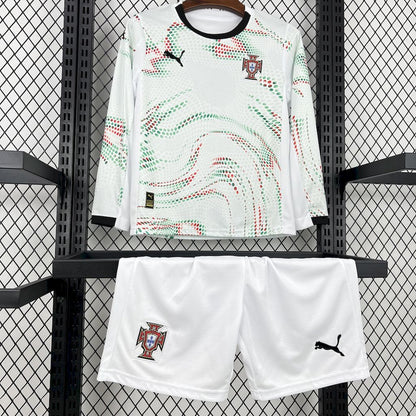 Portugal Kit Niños Manga Larga Visita 2025/26