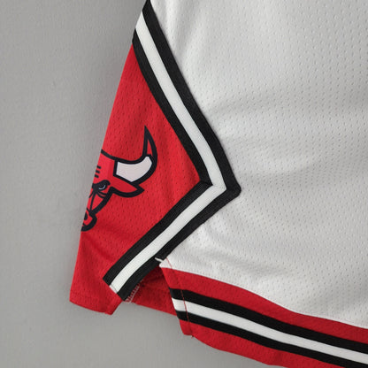 Camiseta Chicago Bulls Shorts Blanco