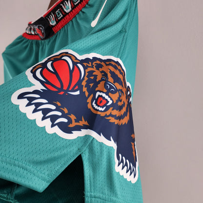 Camiseta Memphis Grizzlies Shorts Verde Claro