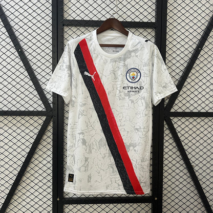Camiseta Manchester City Visita 2025/26 Versión Fan