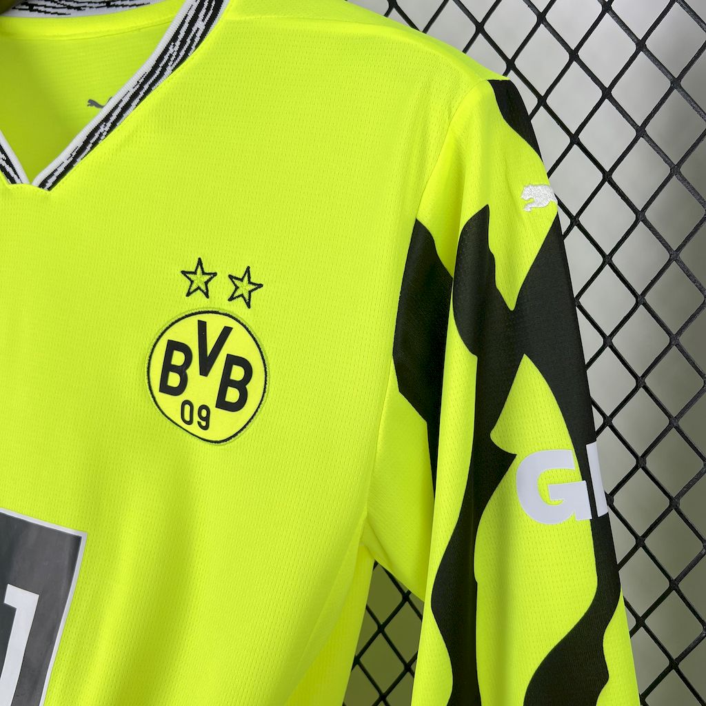 Camiseta Borussia Dortmund Manga Larga Edición Especial 2025/26 Versión Fan