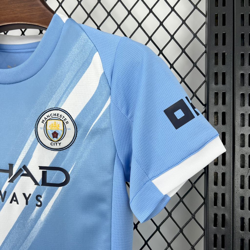 Manchester City Local Kit Niños 2025/26