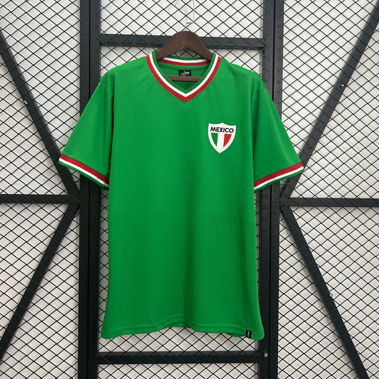 Camiseta México Local Retro 1970 Versión Fan
