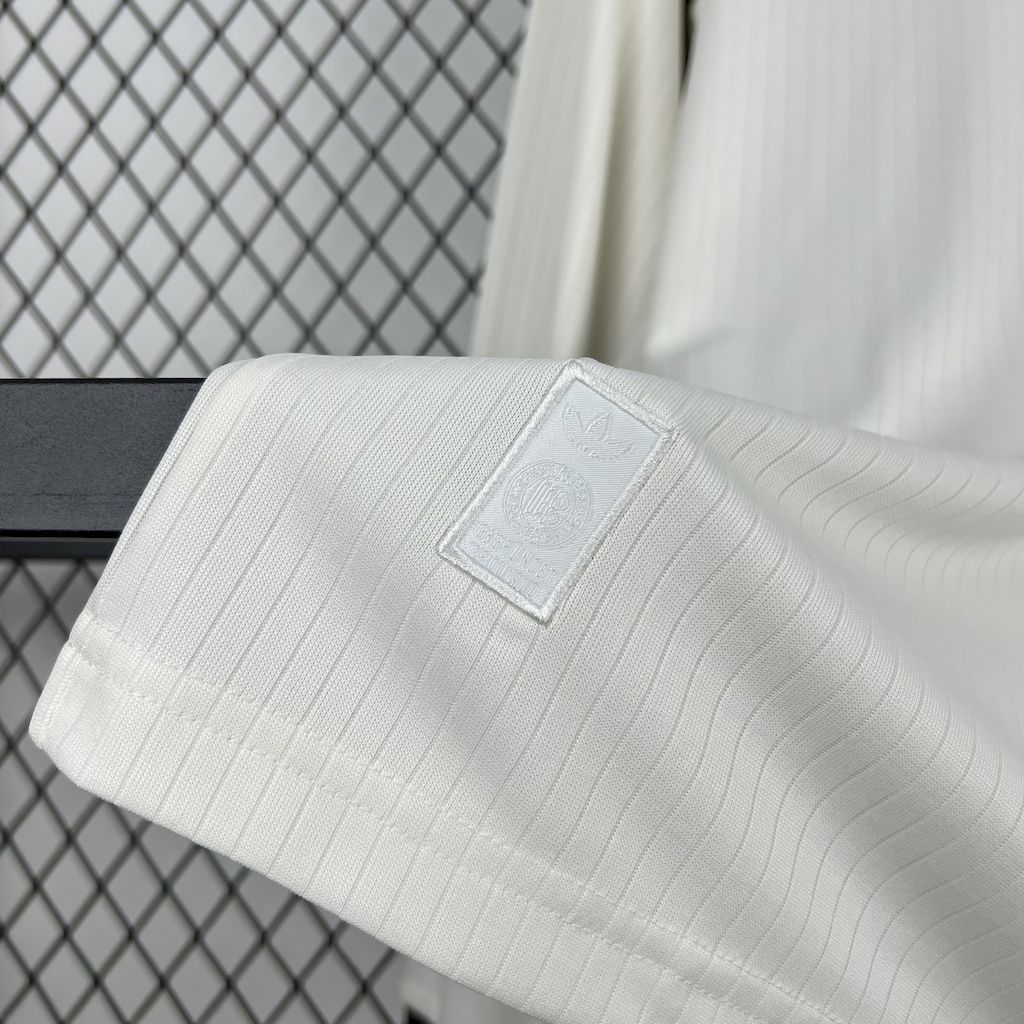 Alemania 125 Aniversario Manga Larga Blanco 2025/26 Versión Fan