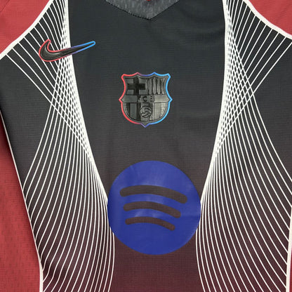 Camiseta FC Barcelona Edición Especial Rojo y Negro 2025/26 Versión Fan
