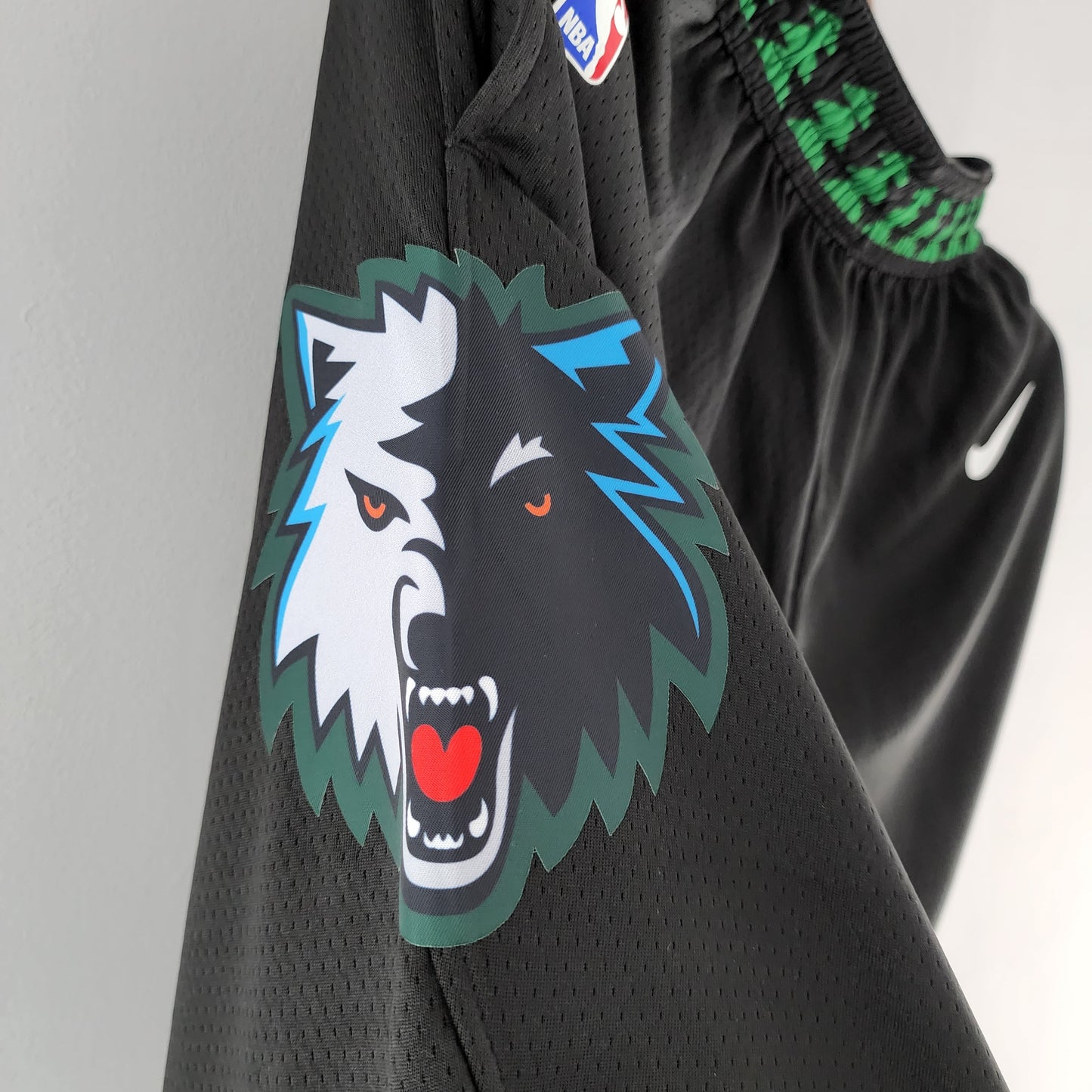 Camiseta Minnesota Timberwolves Shorts Negros