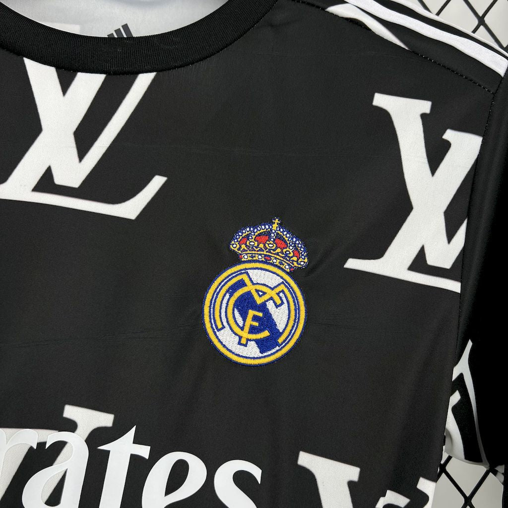 Real Madrid "Louis Vuitton Negro" 2025/26 Versión Fan