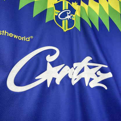 Camiseta Brasil Visita Corteiz Logo Retro 1995