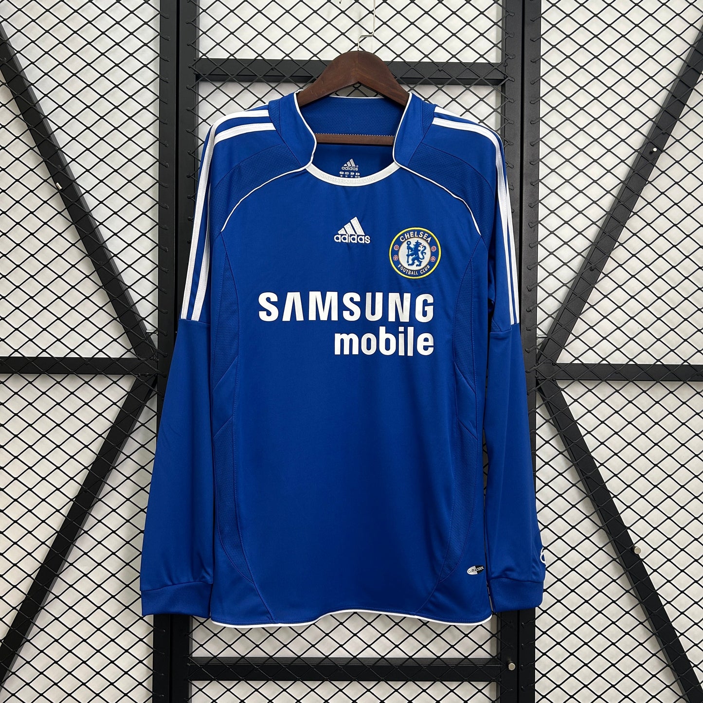 Camiseta Chelsea Manga Larga Local Retro 2006/07 Versión Fan