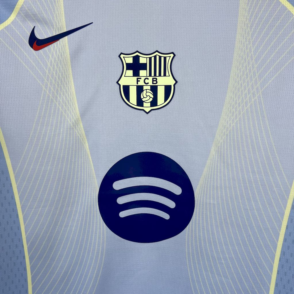 Camiseta FC Barcelona Edición Especial Azul 2025/26 Versión Fan