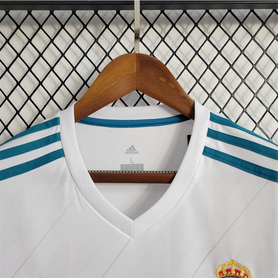 Camiseta Real Madrid Local Manga Larga Retro 2017/18