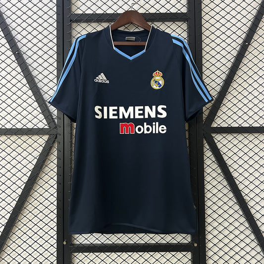 Camiseta Real Madrid Visita Retro 2003/04 Versión Fan