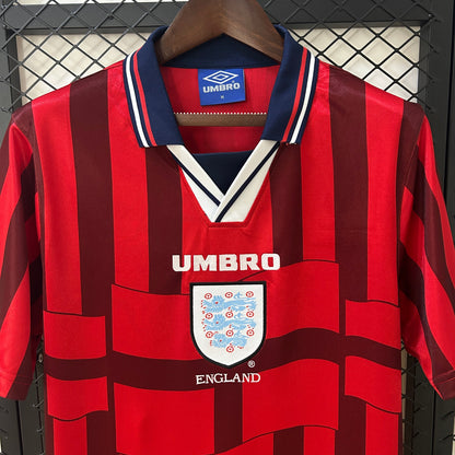 Camiseta Inglaterra Visita Retro 1998 Versión Fan