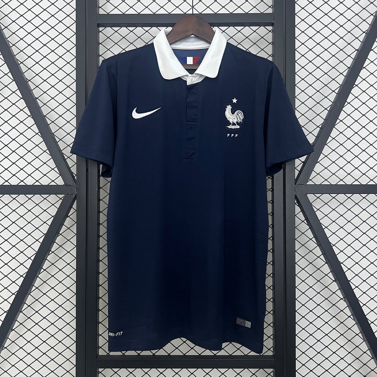 Camiseta Francia Local Retro 2014 Versión Fan
