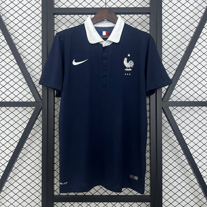 Camiseta Francia Local Retro 2014 Versión Fan