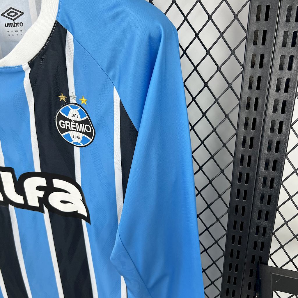 Camiseta Gremio Local Manga Larga 2025/26 Versión Fan
