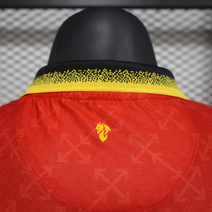 Camiseta AC Milan Edición Especial Roja 2025/26 Versión Jugador