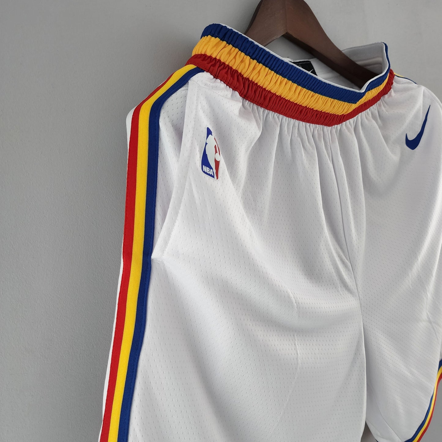 Camiseta Golden State Warriors Shorts Líneas Tricolor