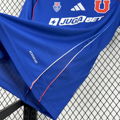 Camiseta Universidad de Chile Local 2025 Versión Fan