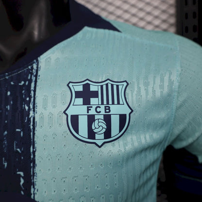 Camiseta FC Barcelona Pre-Partido Celeste 2025/26 Versión Jugador
