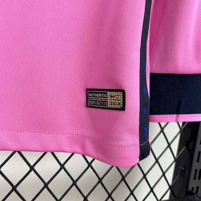 Camiseta Boca Juniors Visita Manga Larga Retro 2013/14 Versión Fan