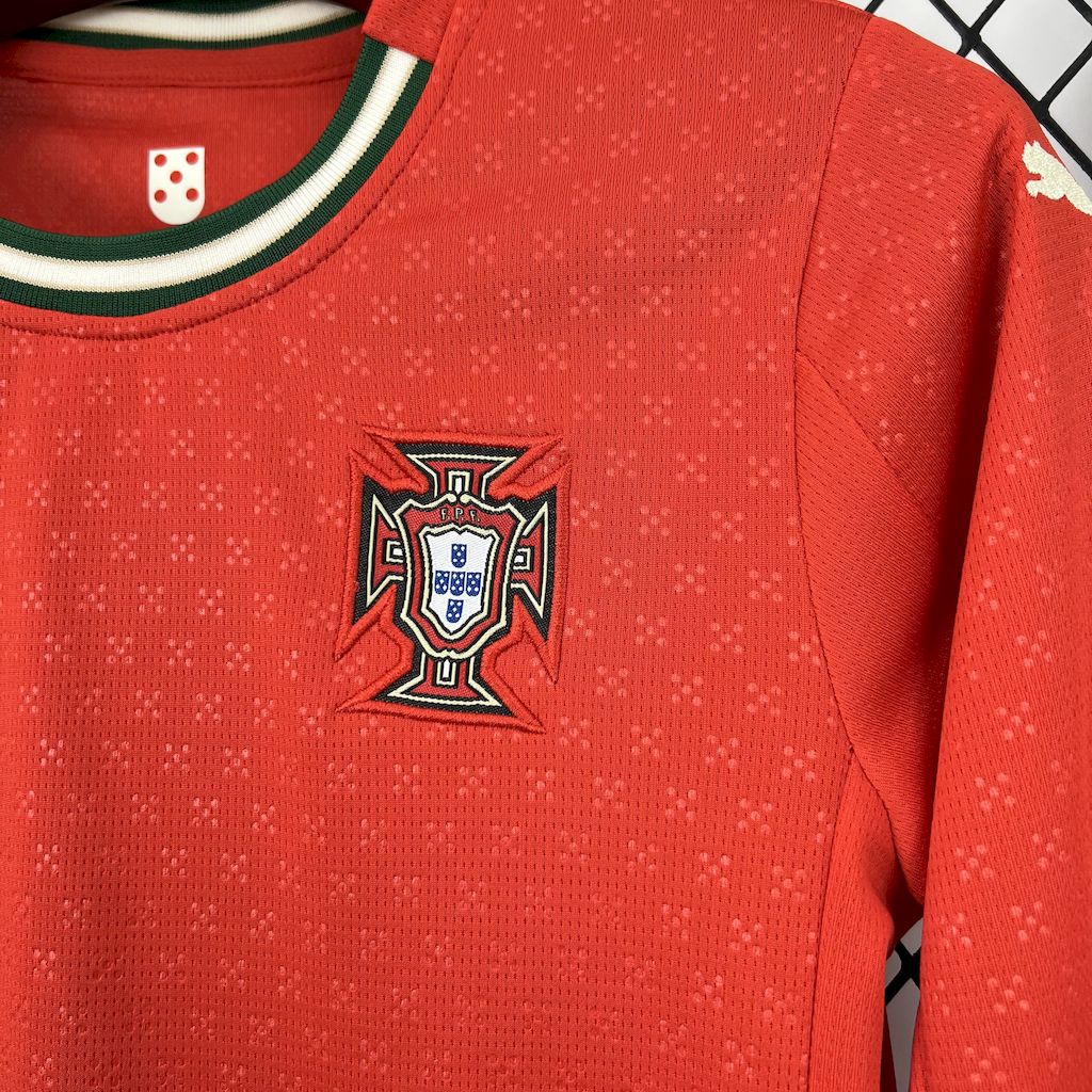 Portugal Kit Niños Manga Larga Local 2025/26