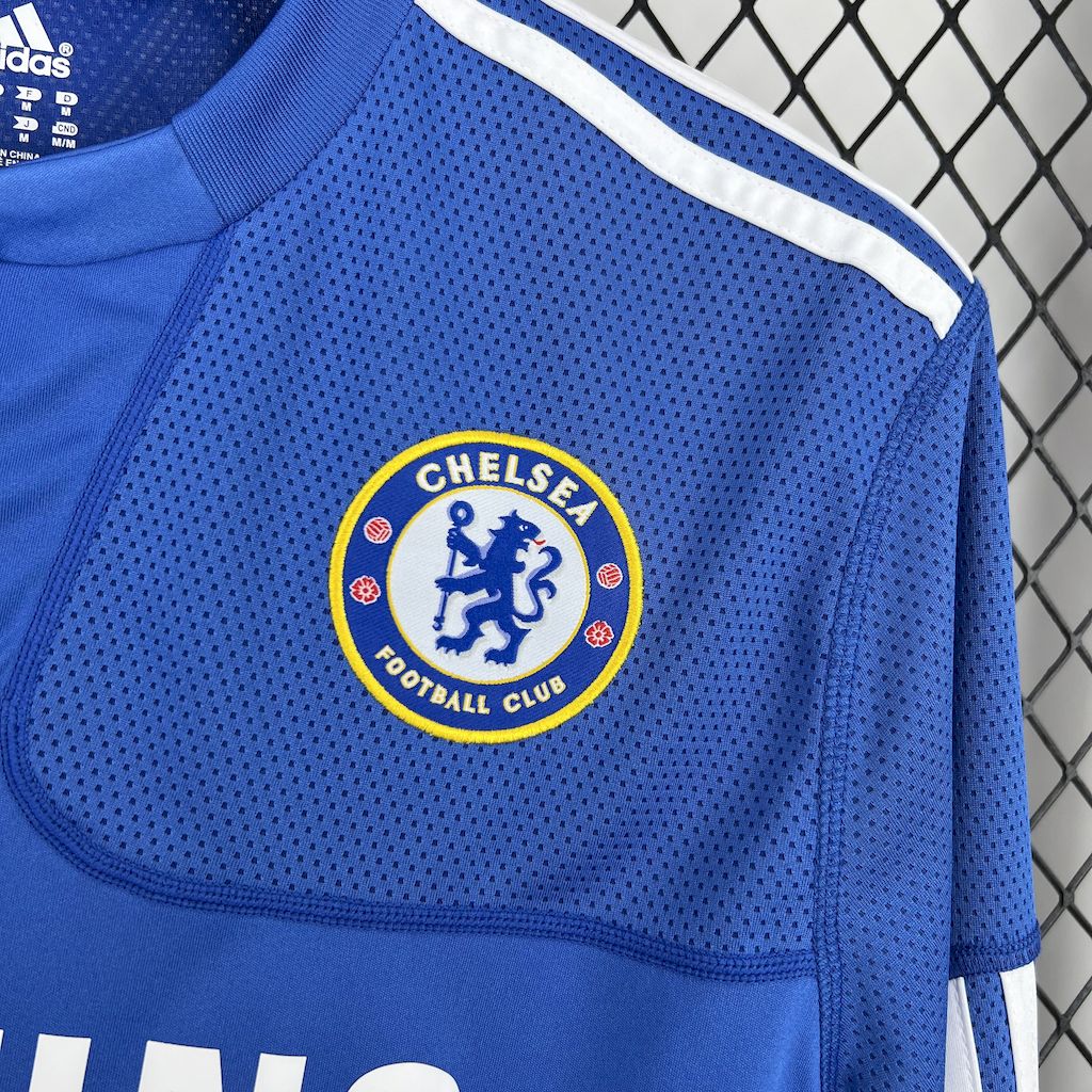 Camiseta Chelsea Manga Larga Local Retro 2009/10 Versión Fan