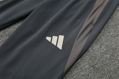 Buzo Completo Real Madrid Crema Con Cierre