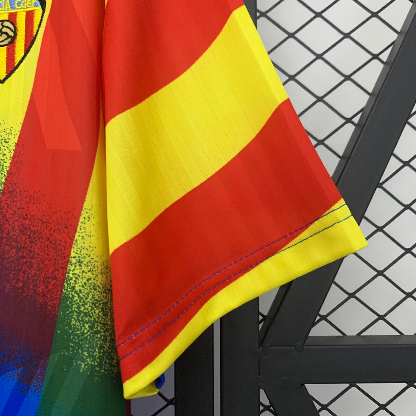 Camiseta Valencia CF Visita Retro 1995/96 Versión Fan