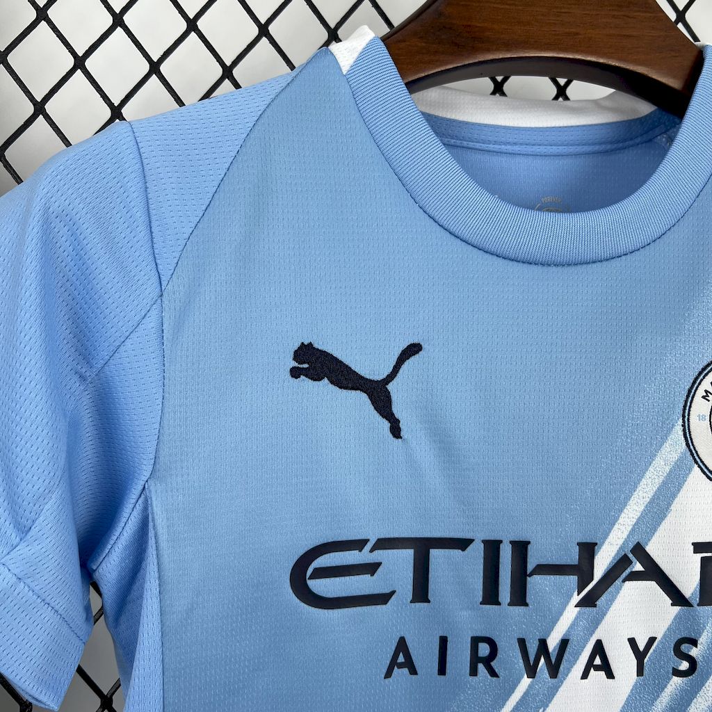 Manchester City Local Kit Niños 2025/26