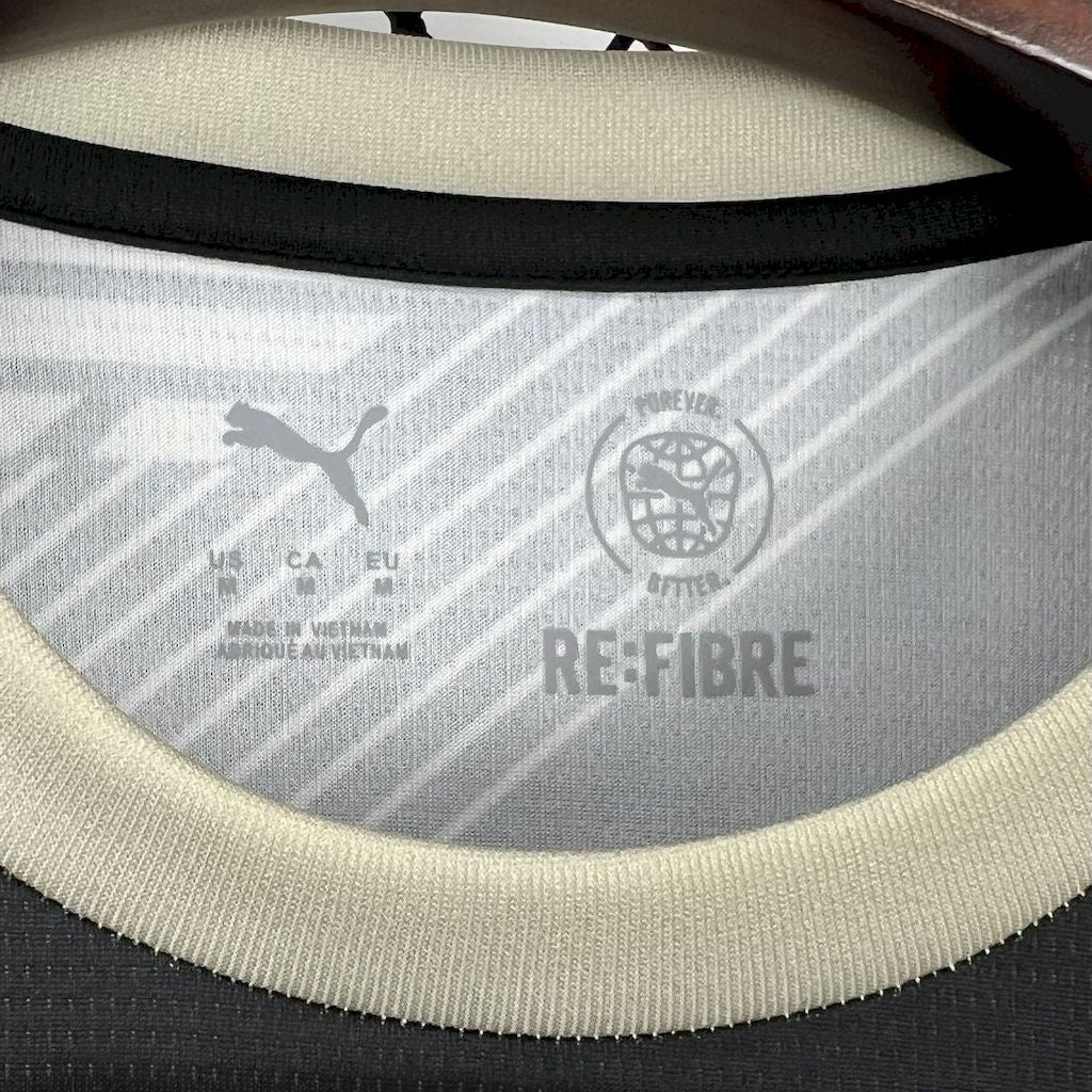 Camiseta Manchester City Edición Especial Negro y Amarillo 2025/26 Versión Fan