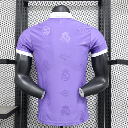 Real Madrid Polo Morada 2025/26 Versión Jugador