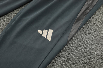 Buzo Completo Real Madrid Gris Crema