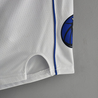 Camiseta Dallas Mavericks Shorts Blanco