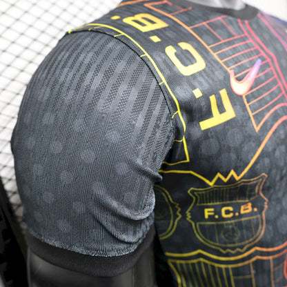 Camiseta FC Barcelona Edición Especial Negra 2025/26 Versión Jugador