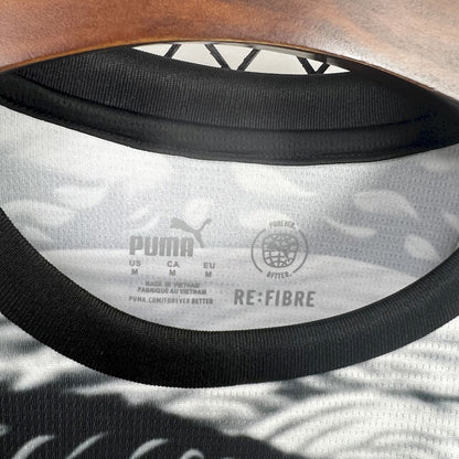 Camiseta Manchester City Edición Especial Negro y Gris 2025/26 Versión Fan