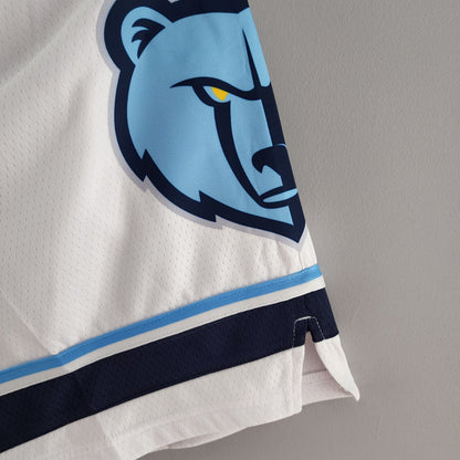 Camiseta Memphis Grizzlies Shorts Blanco