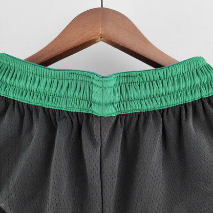 Camiseta Boston Celtics Shorts Negro Verde