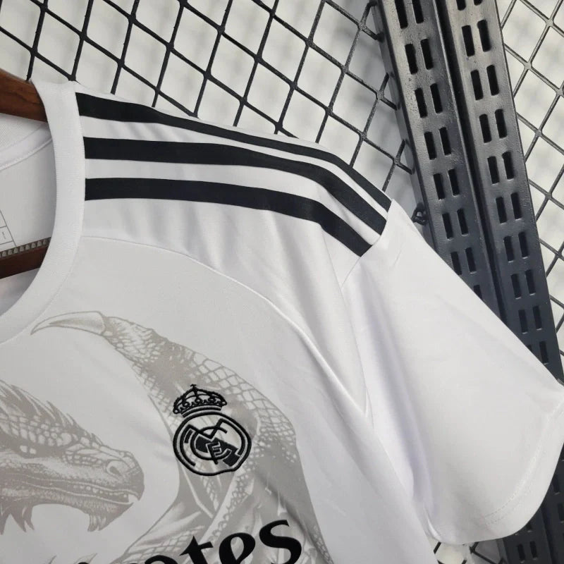 Camiseta Real Madrid "Especial Dragon Blanco" 2024/25 Versión Fan