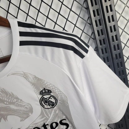Camiseta Real Madrid "Especial Dragon Blanco" 2024/25 Versión Fan