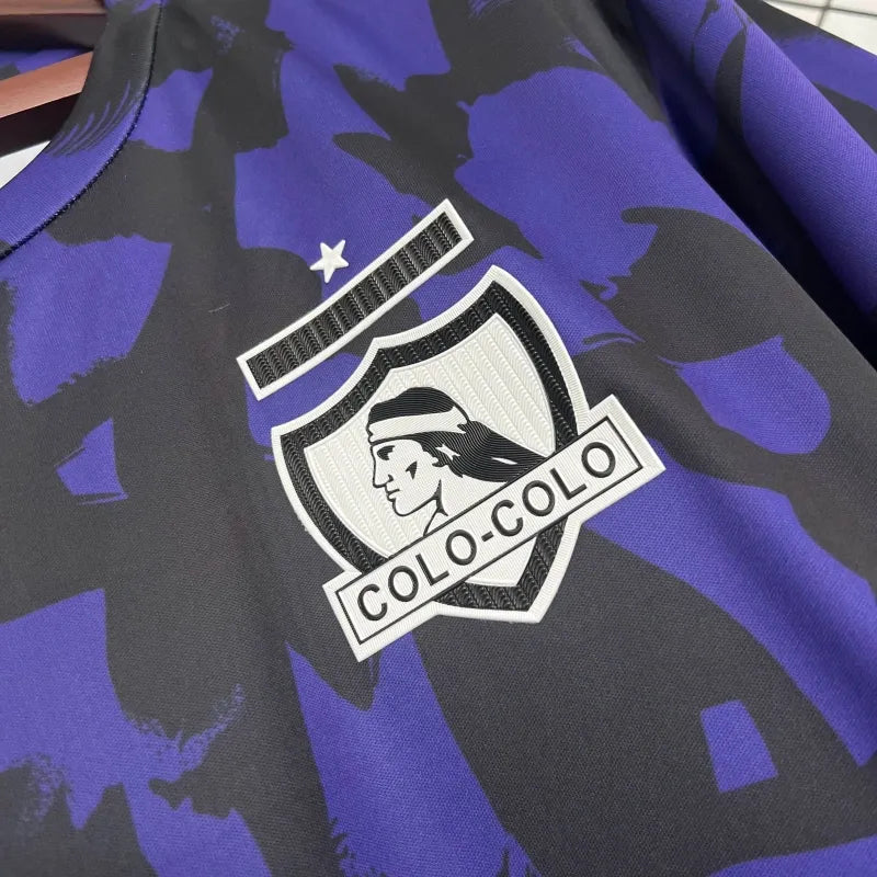 Camiseta Colo Colo Entrenamiento Morado 2025/26 Versión Fan